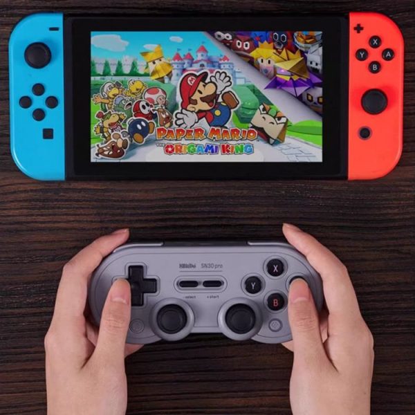 8BitDo SN30 Pro Bluetooth Gamepad Hall Version for Switch / Steam / PC / Android (Grey) - Image 8