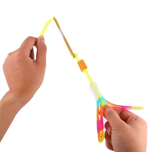 10 PCS Amazing LED Light Slingshot Flying Arrows, Random Color Delivery, Size: Large - Image 5