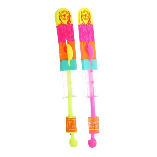 10 PCS Amazing LED Light Slingshot Flying Arrows, Random Color Delivery, Size: Large - Image 7