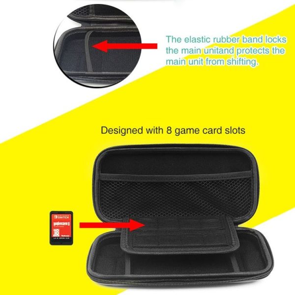 IPLAY EVA Game Machine Storage Box Protective Case for Switch Lite / Mini (Blue) - Image 4