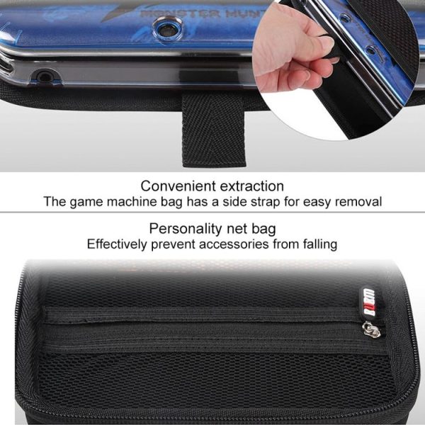 BUBM Multi-function Portable Game Machine EVA Storage Bag Protective Box for Nintendo 3DSLL (Blue) - Image 6