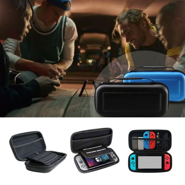 Portable EVA Storage Bag Handbag Protective Box for Nintendo Switch (Red) - Image 6