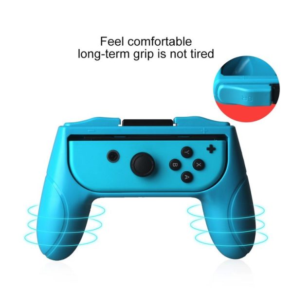 OIVO 2 PCS Left and Right Game Handle Grip Controller for Nintendo Switch Joy-con Grip - Image 4