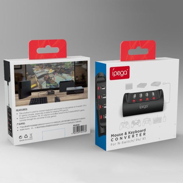 Ipega PG-9133 Wired Handle Keyboard Mouse Converter for Nintendo Switch / PS4 / XBOX ONE - Image 7