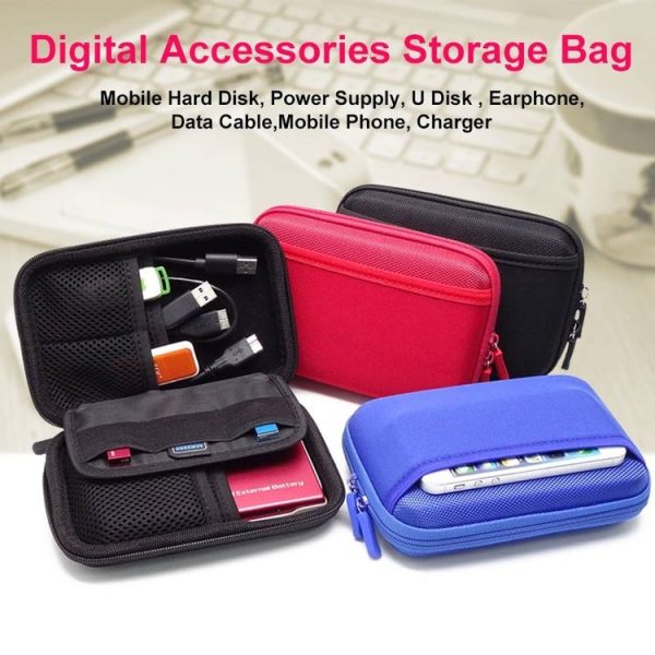 GUANHE GH1310 Portable Travel Protection Bag Storage Case Cover (Red) - Image 2