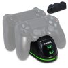DOBE TP4-1781 Wireless Controller Dual Charging Dock LED Charger Handle Charger for PS4 / Slim / Pro (Black)