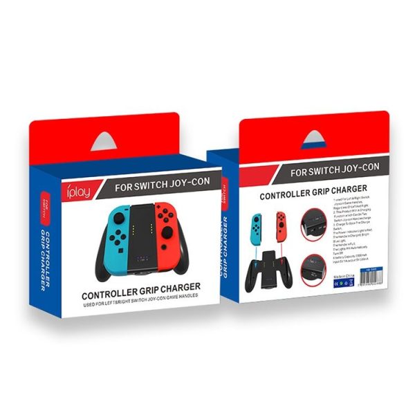 Iplay S005 Controller Grip Charger for Nintendo Switch Joy-Con - Image 5