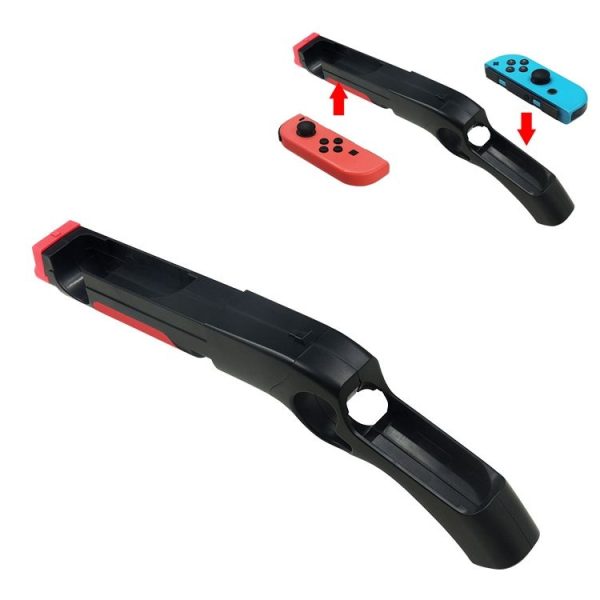 Iplay HBS-122 Shooting Game Gun Handle Holder for Nintendo Switch Joy-Con