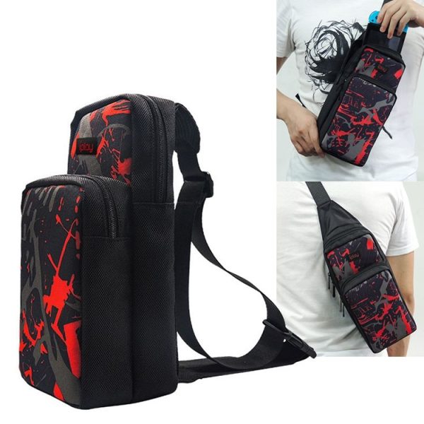 Iplay HBS-167 Portable Shoulder Crossbody Storage Bag for Nintendo Switch