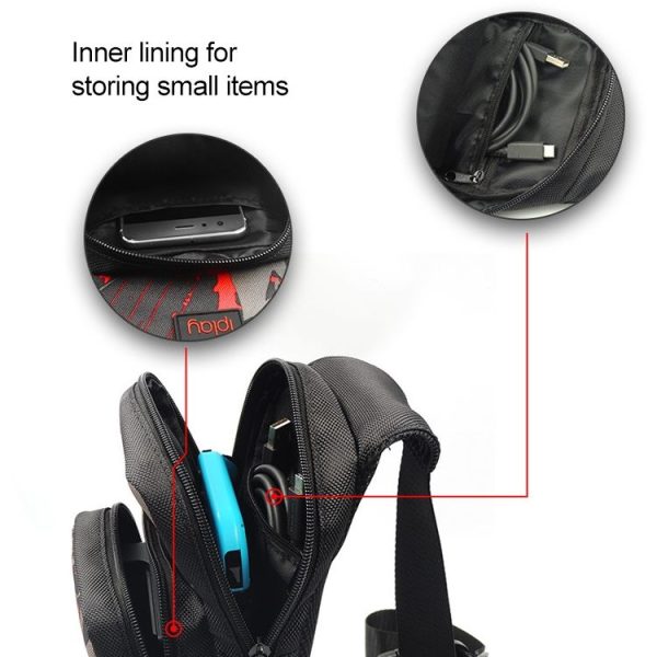 Iplay HBS-167 Portable Shoulder Crossbody Storage Bag for Nintendo Switch - Image 7