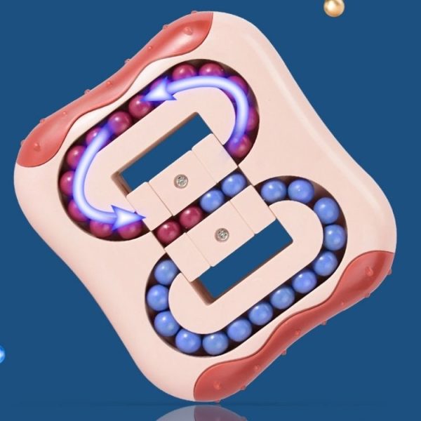 Rotating Magic Bean Fingertip Magic Cube Children Finger Top Intellectual Toy (Blue) - Image 6
