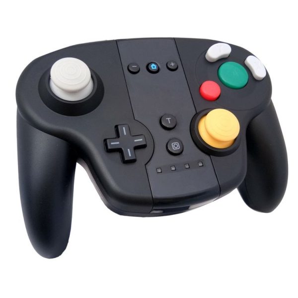 Type-C Port Game Handle Controller for Switch Pro, Support TURBO & NFC Function (Black) - Image 2