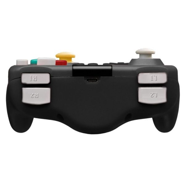 Type-C Port Game Handle Controller for Switch Pro, Support TURBO & NFC Function (Black) - Image 3