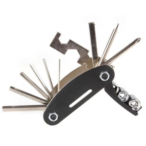 16 in 1 Multifunction Folding Bicycle Repair Combination Tools - Image 3