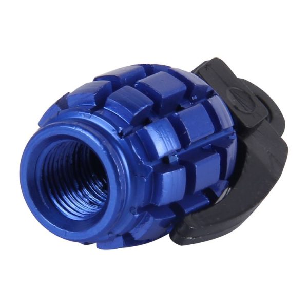 4 PCS Universal Car Tire Valve Caps (Dark Blue) - Image 3