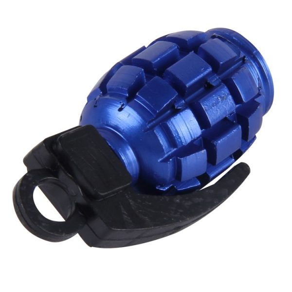 4 PCS Universal Car Tire Valve Caps (Dark Blue) - Image 4