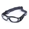 0860-01 Protective Sports Goggles Safety Basketball Glasses for Kids with Adjustable Strap (Black) - Image 2