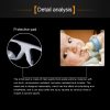 0860-01 Protective Sports Goggles Safety Basketball Glasses for Kids with Adjustable Strap (Black) - Image 3