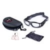 0860-01 Protective Sports Goggles Safety Basketball Glasses for Kids with Adjustable Strap (Black) - Image 5