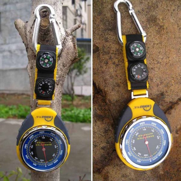 MINGLE BKT381 Multi-function Altimeter with Compass & Barometer & Thermometer - Image 6