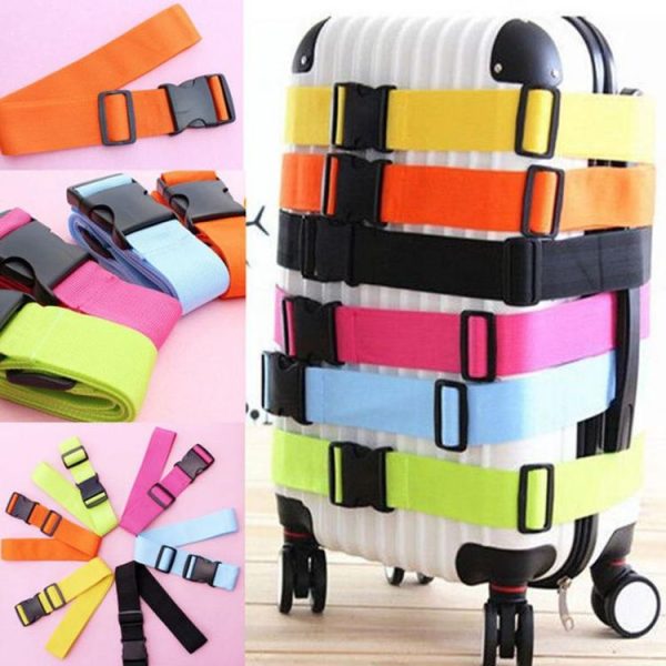 Cross Rainbow Elastic Telescopic Bag Bungee Luggage Packing Belt Travel Luggage Fixed Strap (Colour) - Image 7