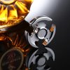 Fidget Spinner Toy Stress Reducer Anti-Anxiety Toy with Fluorescent Light for Children and Adults, About 8 Minutes Rotation Time, R188 Steel Beads Bearing + Stainless Steel Material, Hammer Head Shape - Image 2