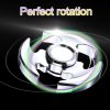Fidget Spinner Toy Stress Reducer Anti-Anxiety Toy with Fluorescent Light for Children and Adults, About 8 Minutes Rotation Time, R188 Steel Beads Bearing + Stainless Steel Material, Hammer Head Shape - Image 7