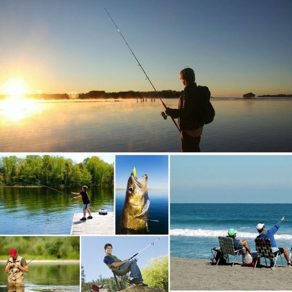 33cm Portable Ice Fishing Rod Plastic Winter Fish Rod Mini Stream Pond Fishing Pole - Image 6