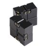 Folding Puzzles Magic Cube Infinity Fidget Cube Pressure Reduction Toy (Black) - Image 3