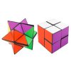 Z9 2 in 1 Colorful Combination Puzzles Magic Cube Reverse Infinity Fidget Cube Pressure Reduction Toy - Image 2