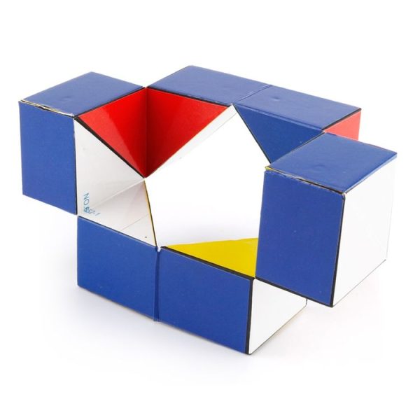 Z7 Colorful Puzzles Magic Cube Reverse Infinity Fidget Cube Pressure Reduction Toy - Image 8