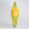 Long Sleeve Cuff Windproof Upgrade Version of One-piece Environmental Protection Transparent Raincoat Average Size - Image 4