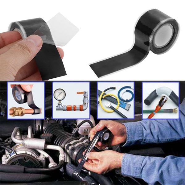1.5M Multi-function Waterproof High Temperature Resistance Water Pipe Wire Silicone Self-adhesive Tape - Image 10