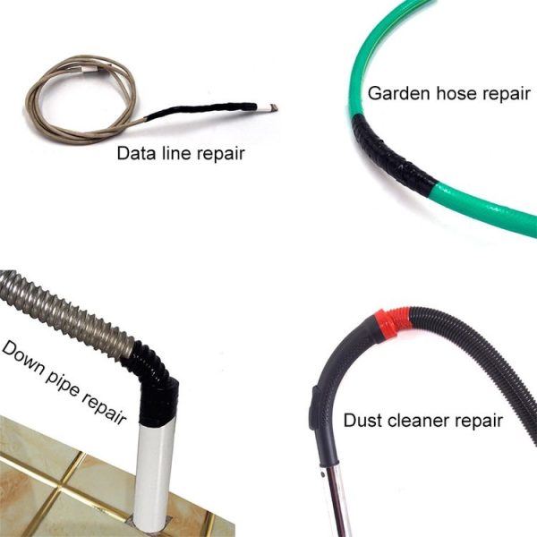 1.5M Multi-function Waterproof High Temperature Resistance Water Pipe Wire Silicone Self-adhesive Tape - Image 8