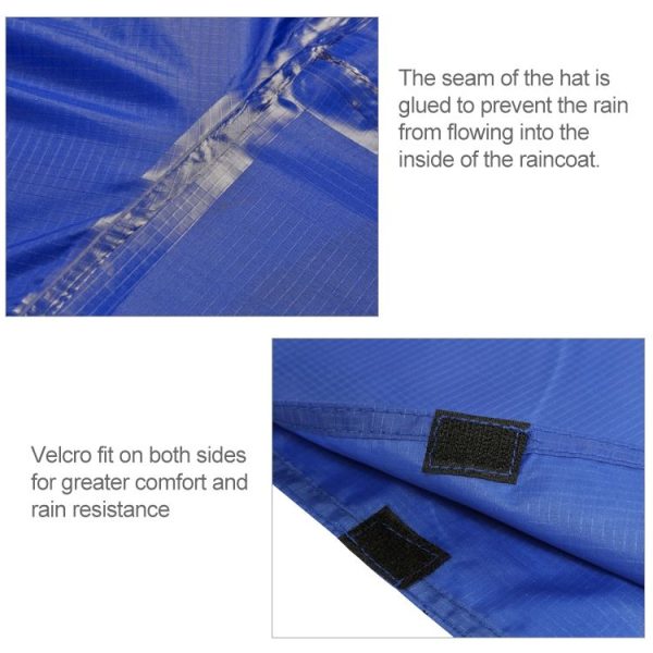3 in 1 Aotu AT6927 Multifunctional Outdoor Camp Riding Raincoat Picnic Blanket, Size: 217x143cm (Orange) - Image 6