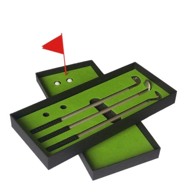 Golf Mini Putting Mat Court Push Rod Trainer, Size: 24.5x10.5x3.5cm - Image 4