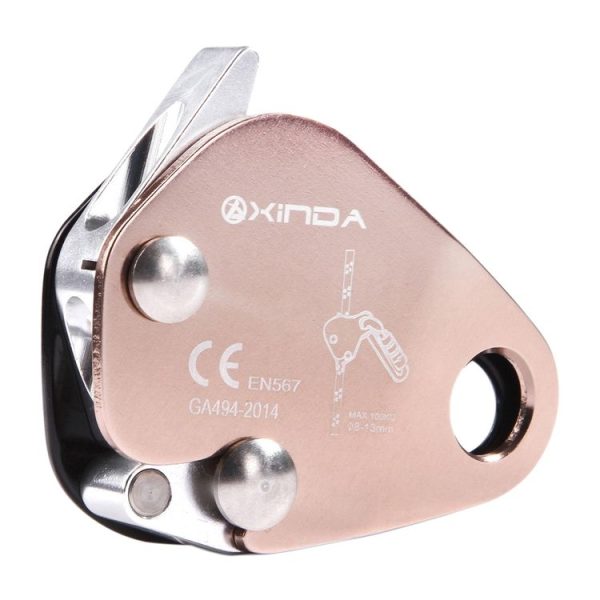 XINDA EN567 Outdoor Rock Climbing Aerial Work Anti-fall Rope Gripper for 8-13mm Diameter Rope - Image 2