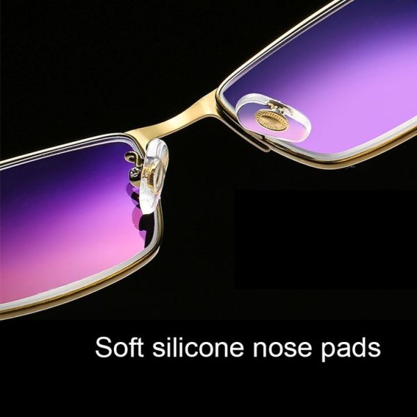 Dual-purpose Photochromic Presbyopic Glasses, +3.50D (Gold) - Image 13