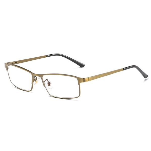 Dual-purpose Photochromic Presbyopic Glasses, +3.50D (Gold) - Image 2