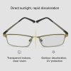 Dual-purpose Photochromic Presbyopic Glasses, +3.50D (Gold) - Image 6