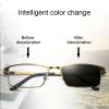 Dual-purpose Photochromic Presbyopic Glasses, +3.50D (Gold) - Image 8