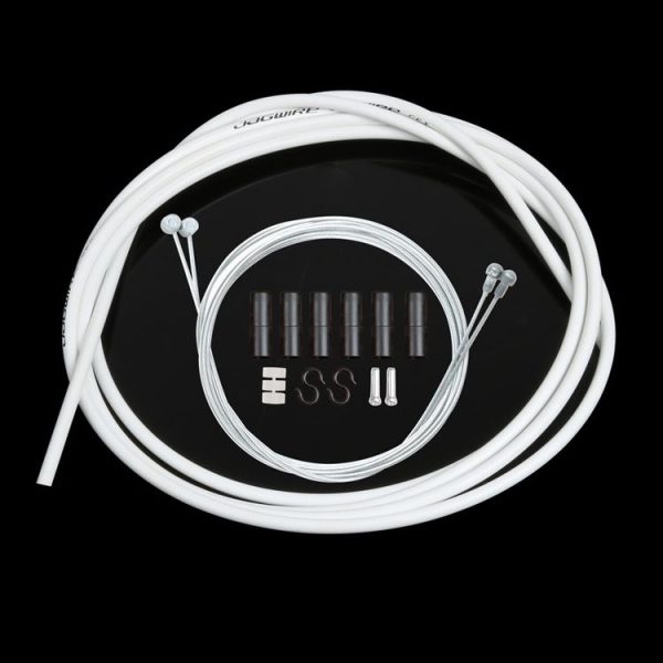 Universal Bicycle Brake Cable Tube Set (White) - Image 2