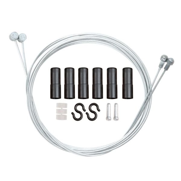 Universal Bicycle Brake Cable Tube Set (White) - Image 4