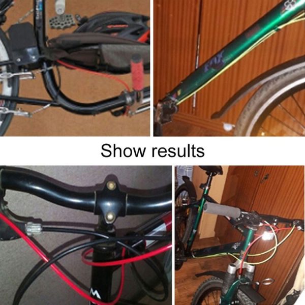Universal Bicycle Brake Cable Tube Set (White) - Image 5