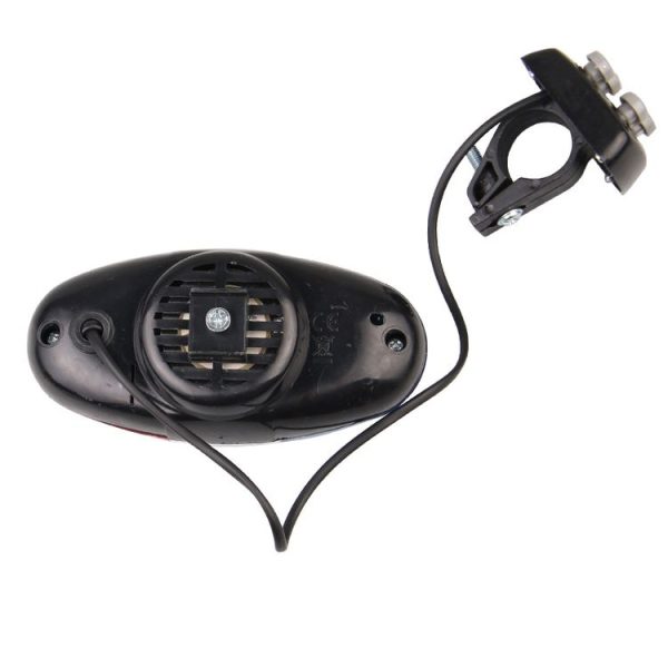 Bicycle 4 Tone Electronic Horn Mountain Bike LED Tail Light Bicycle Multifunction Horn - Image 6