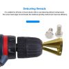 Chamfer Stainless Steel Deburring External Chamfer Tool Hexagonal Handle Three-slot Chamfer (Black) - Image 3