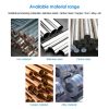 Chamfer Stainless Steel Deburring External Chamfer Tool Hexagonal Handle Three-slot Chamfer (Black) - Image 5
