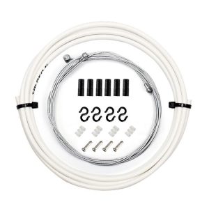 7 in 1 Mushroom Head PVC Brake Cable Tube Set for Road Bike (White)