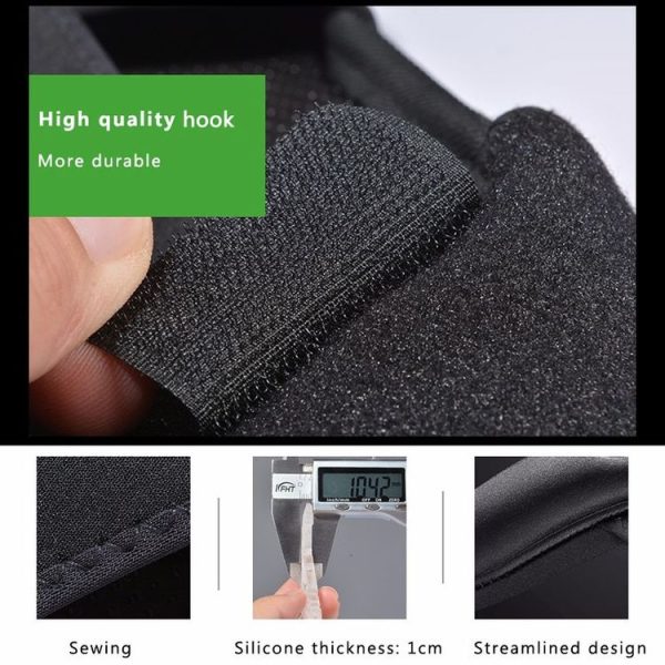 MTB Bike Front Seat Mat Hollow Saddle Cover, Size: 26x14x3.2cm (Black) - Image 14
