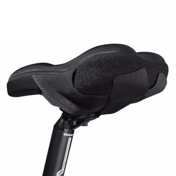 MTB Bike Front Seat Mat Hollow Saddle Cover, Size: 26x14x3.2cm (Black) - Image 4